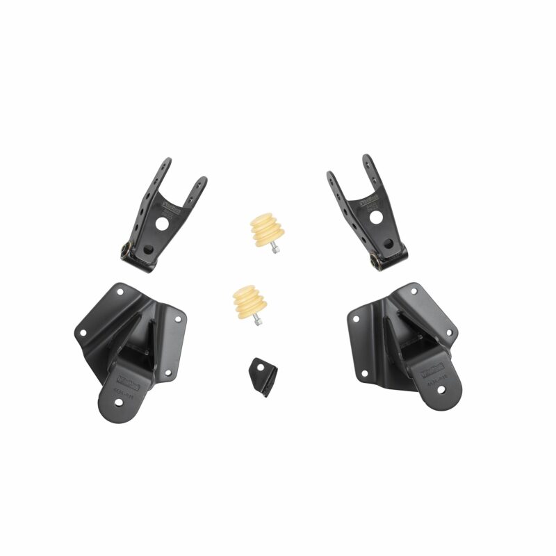 BELLTECH 6636 SHACKLE & HANGER KIT 4 in. Drop Leaf Spring Shackle & Hanger Kit (Front Hanger/Rear Shackle)  1995-1999 Chevrolet Tahoe, Yukon (4dr. Only) 4 in. Rear Drop