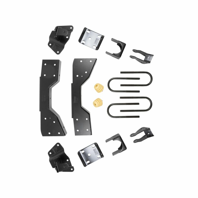 BELLTECH 6640 FLIP KIT 5.5 in. Drop Flip Kit Inc C-Notch 1995-1999 Chevrolet Tahoe, Yukon 2dr. (w/ C-Notch) 5.5 in. Rear Drop