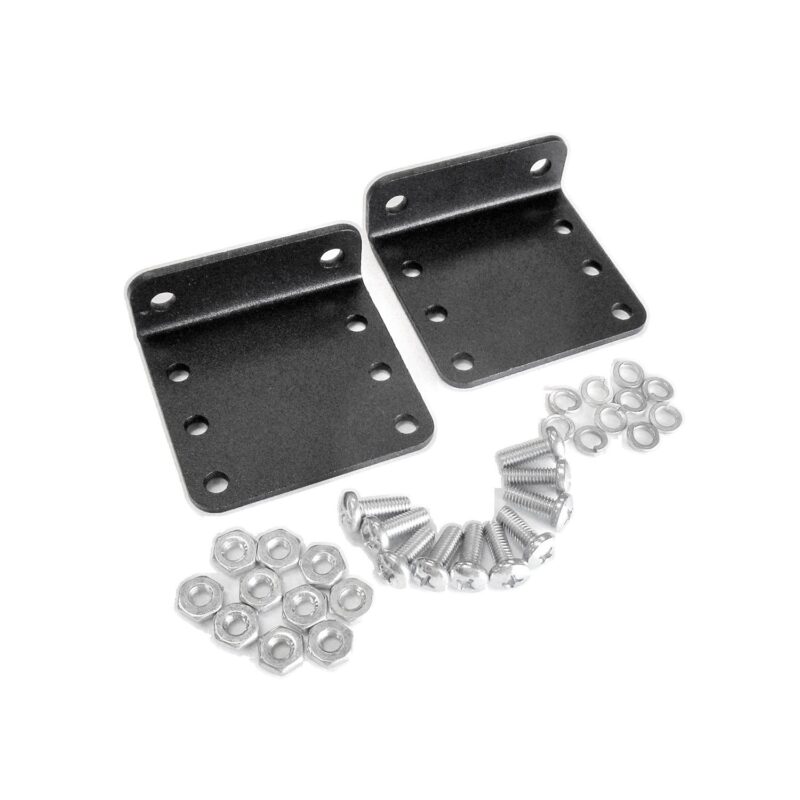 AMP Research 74601-01A L Bracket Kit for 1998-2017 Nissan Frontier, 1984-2004 Toyota All Models, 1993-1998 Toyota T-100