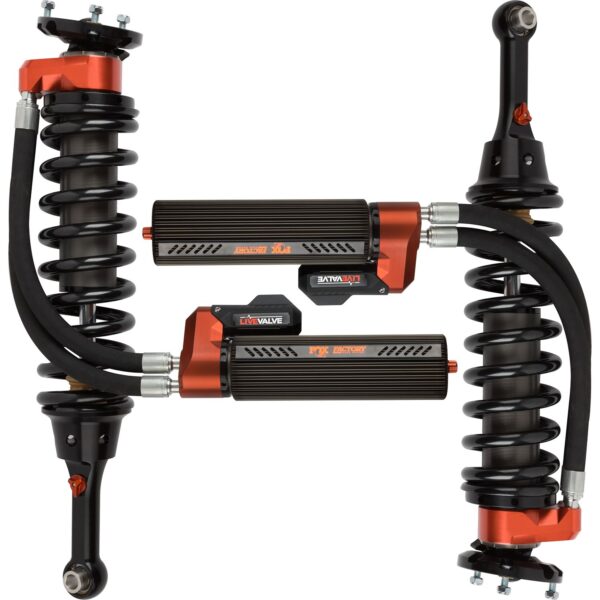 FACTORY RACE SERIES 3.0 LIVE VALVE INTERNAL BYPASS COIL-OVER (PAIR) - ADJUSTABLE