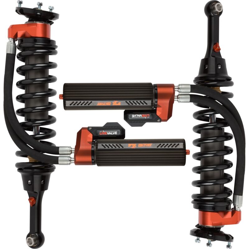 FACTORY RACE SERIES 3.0 LIVE VALVE INTERNAL BYPASS COIL-OVER (PAIR) - ADJUSTABLE