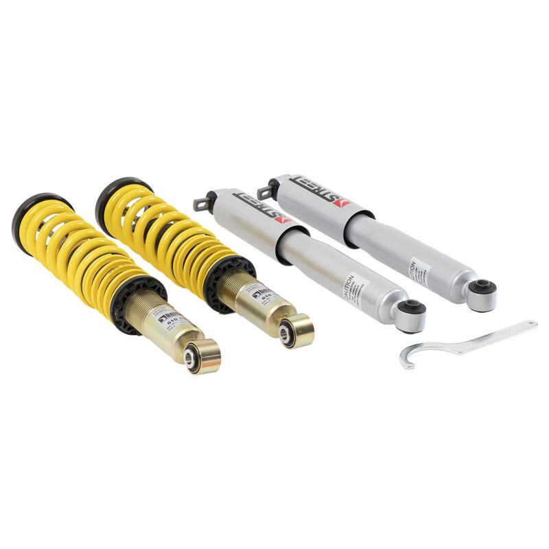 BELLTECH 13001 COILOVER KIT Factory Preset Fixed Damping, 0-3 in. Height Adjustable Drop 2004-2012 Chevrolet Colorado/Canyon 0 in.-3 in. Drop (fixed dampening)