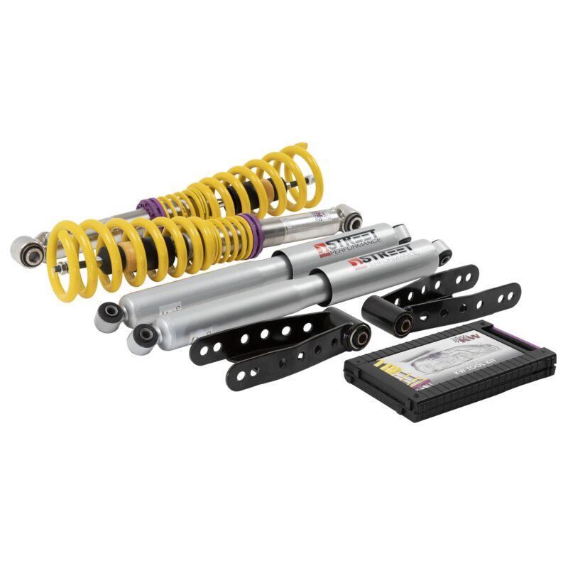 BELLTECH 15008 COILOVER KIT Factory Preset Fixed Damping, 0-3 in. Height Adjustable Drop 2004-2013 Ford F150 (All Cabs) 2wd 0 in.-3 in. Drop (Stainless Steel, fixed dampening) 04-13 Ford F150 (All Cabs) 4wd 0 in.-4 in. Drop