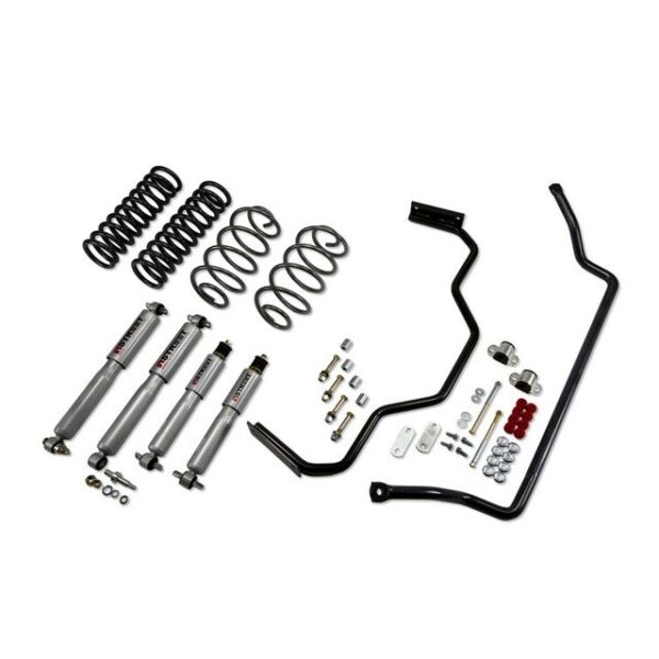 BELLTECH 1718 MUSCLE CAR PERF KIT Complete Kit Inc Front and Rear Springs, Street Performance Shocks & Sway bars 1967- Chevrolet Chevelle/Malibu/Skylark (A-Body) 0 in. F/0 in. R drop
