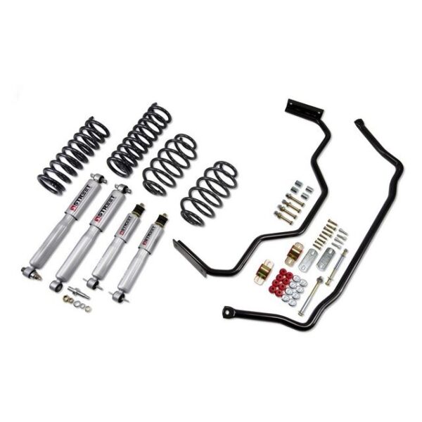 BELLTECH 1726 MUSCLE CAR PERF KIT Complete Kit Inc Front and Rear Springs, Street Performance Shocks & Sway bars 1967- Chevrolet El Camino (A-Body) 1 in. F/1 in. R drop