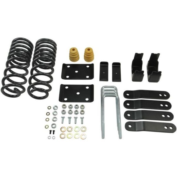 BELLTECH 441 LOWERING KITS  Front And Rear Complete Kit W/O Shocks 2007-2018 Toyota Tundra V8 only ((All Cabs): except TRD) 2 in. F/4 in. R drop W/O Shocks