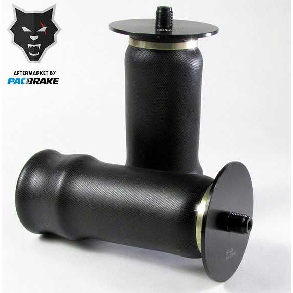 Heavy Duty Sleeve Style Replacement Air Spring 1 Piece Aluminum End Caps
