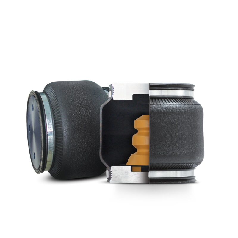 Heavy Duty Single Convoluted Replacement Air Spring with internal jounce bumper