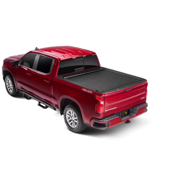 Roll-N-Lock LG222M Locking Retractable M-Series Truck Bed Tonneau Cover for 2014-2018 Chevrolet Silverado/GMC Sierra 1500; 2015-2018 Chevrolet Silverado/GMC Sierra 2500/3500; Fits 8 Ft. Bed