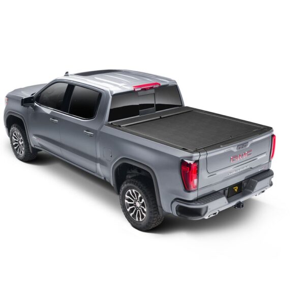 Roll-N-Lock LG225M Locking Retractable M-Series Truck Bed Tonneau Cover for 2019-2024 Chevrolet Silverado 1500/GMC Sierra 1500, 2020-2024 Chevrolet Silverado/GMC Sierra 2500/3500; Fits Durabed Model