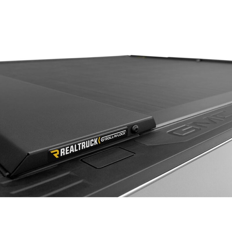 Roll-N-Lock LG225M Locking Retractable M-Series Truck Bed Tonneau Cover for 2019-2024 Chevrolet Silverado 1500/GMC Sierra 1500, 2020-2024 Chevrolet Silverado/GMC Sierra 2500/3500; Fits Durabed Model