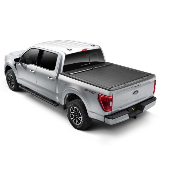 Roll-N-Lock LG133M Locking Retractable M-Series Truck Bed Tonneau Cover for 2021-2024 Ford F-150; Fits 8.2 Ft. Bed