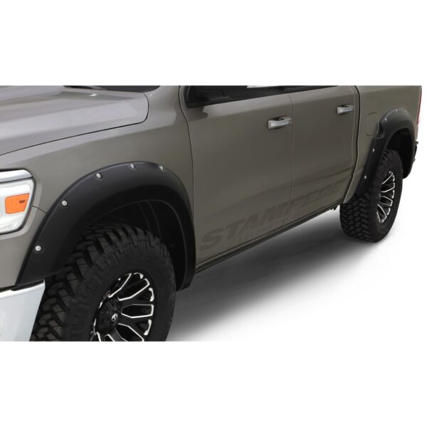 Stampede 8435-5 Black Ruff Riderz 4-Piece Fender Flare 16-24 Nissan Titan XD