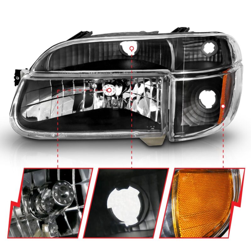 ANZO USA - Crystal Headlights - 111039