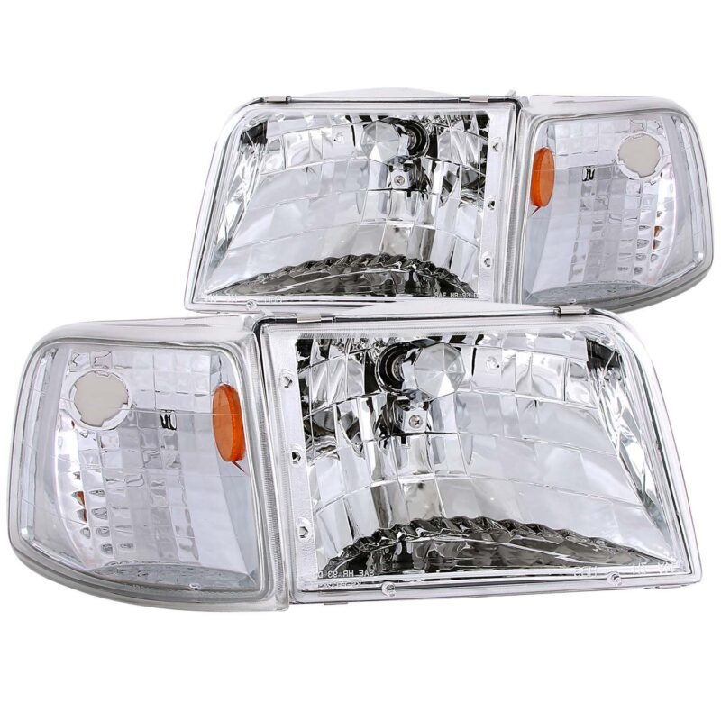 ANZO USA - Crystal Headlight Set - 111119