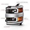 ANZO USA - Projector Headlight Set - 111359