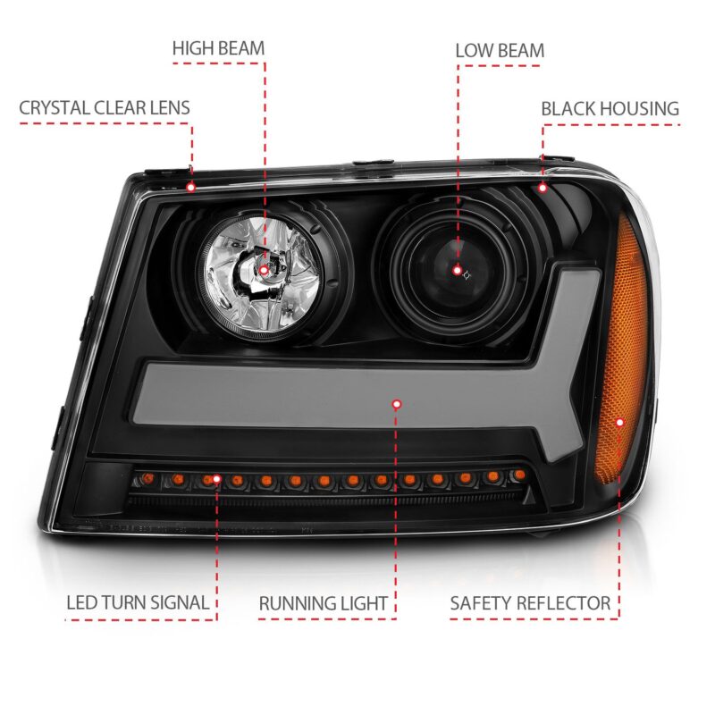 ANZO USA - Projector Headlights - 111390