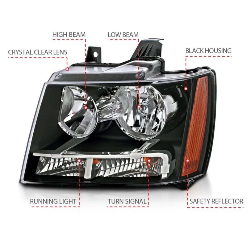 ANZO USA - Crystal Headlights - 111392