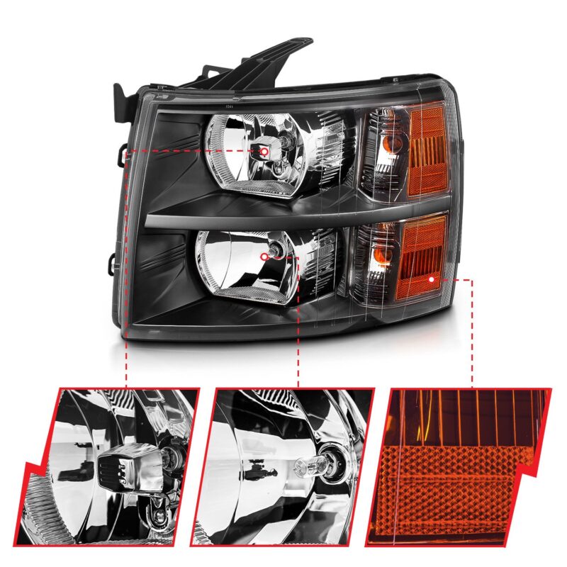 ANZO USA - Crystal Headlights - 111393