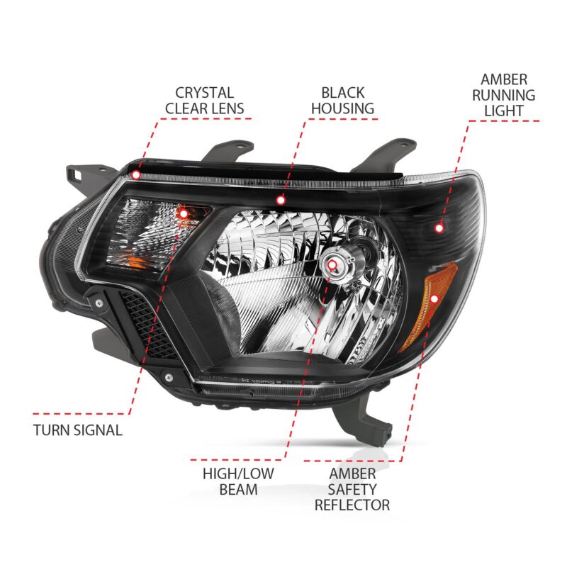 ANZO USA - Crystal Headlights - 111395