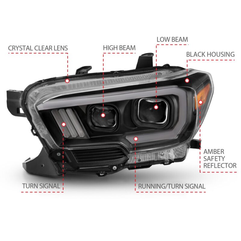 ANZO USA - Projector Headlights - 111397