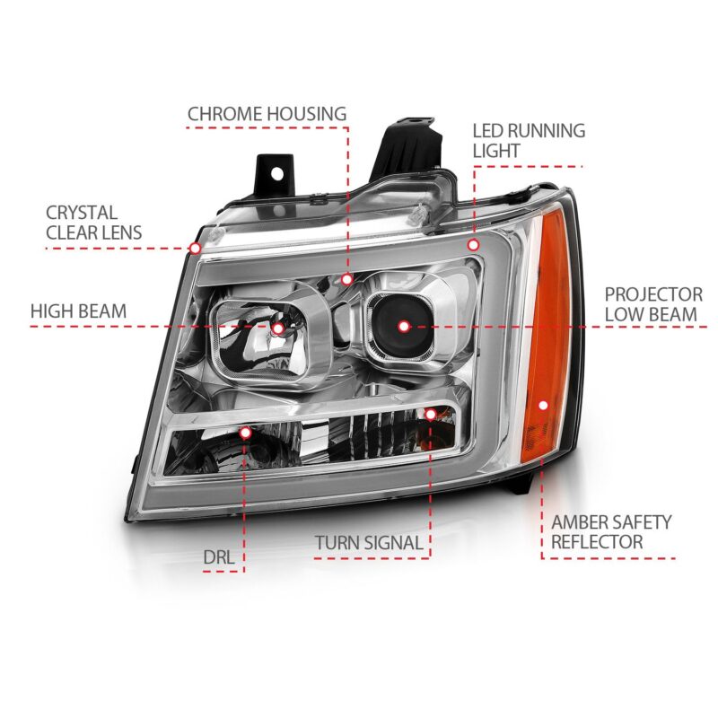 ANZO USA - Projector Headlights - 111403