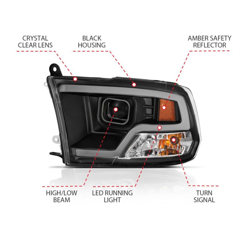 ANZO USA - Projector Headlights - 111404