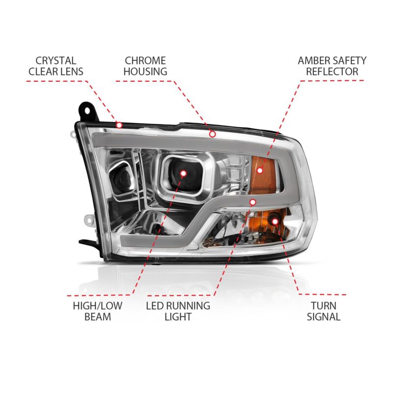 ANZO USA - Projector Headlights - 111405