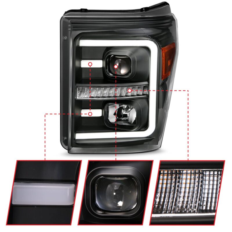 ANZO USA - Projector Headlights - 111406