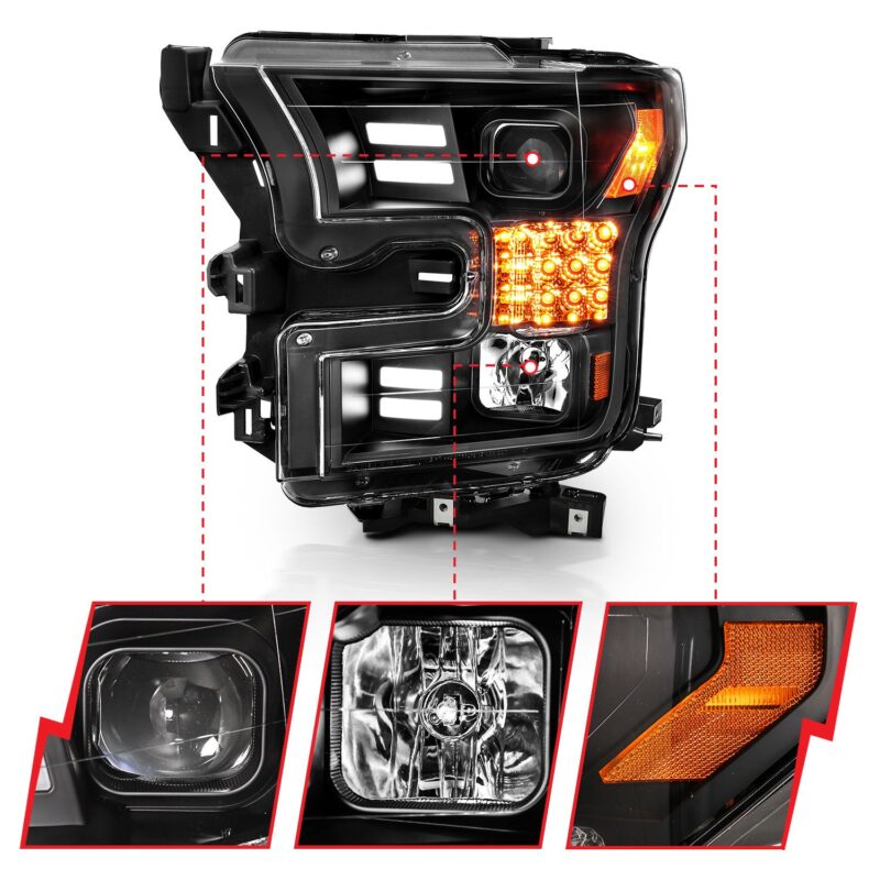ANZO USA - Projector Headlights - 111408