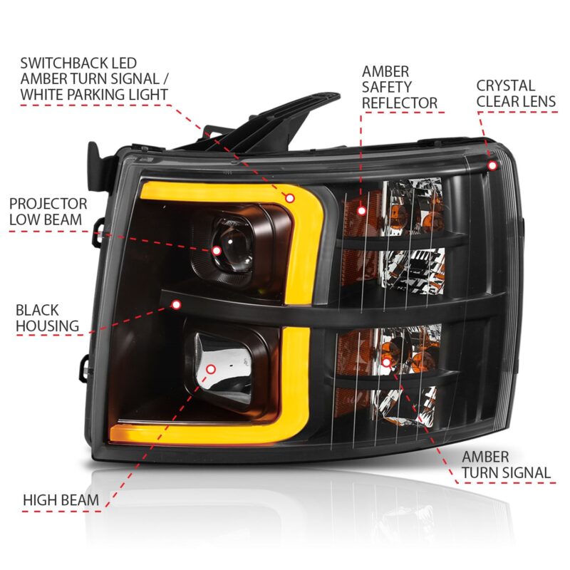 ANZO USA - Projector Headlights - 111410