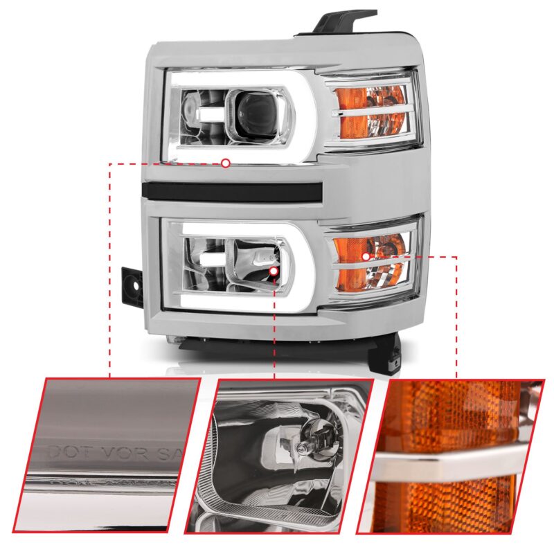 ANZO USA - Projector Headlights - 111413