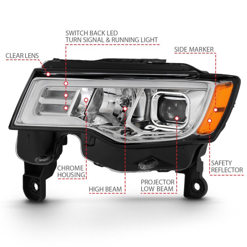 ANZO USA - Crystal Headlights - 111426