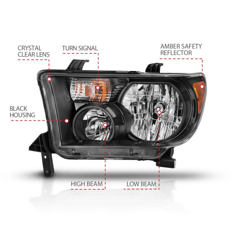 ANZO USA - Crystal Headlights - 111436