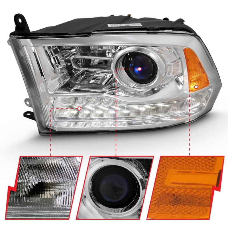 ANZO USA - Projector Headlights W/ Halo - 111440