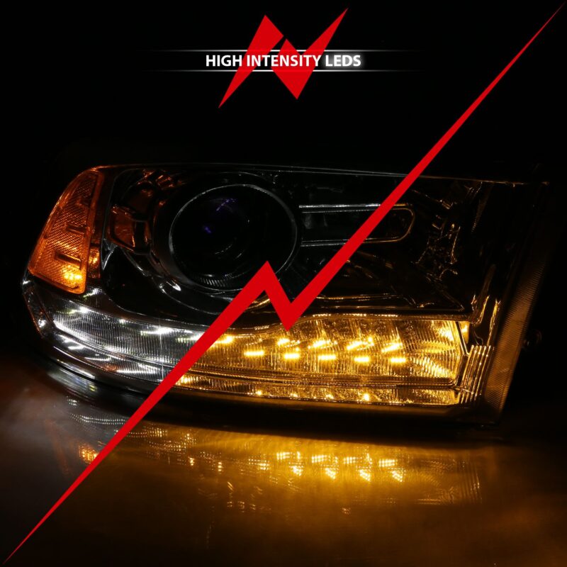 ANZO USA - Projector Headlights W/ Halo - 111440