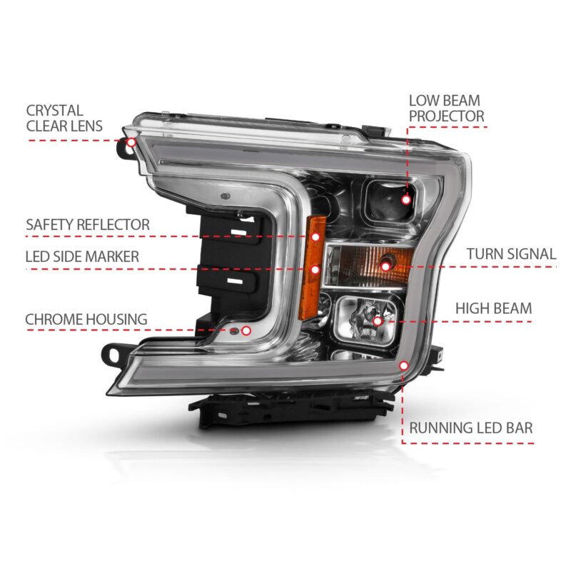 ANZO USA - Projector Headlights - 111468