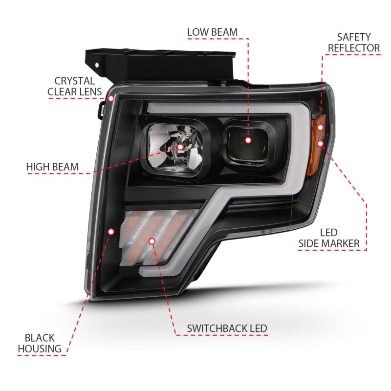 ANZO USA - Projector Headlights - 111469