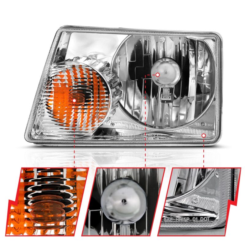 ANZO USA - Crystal Headlights - 111473