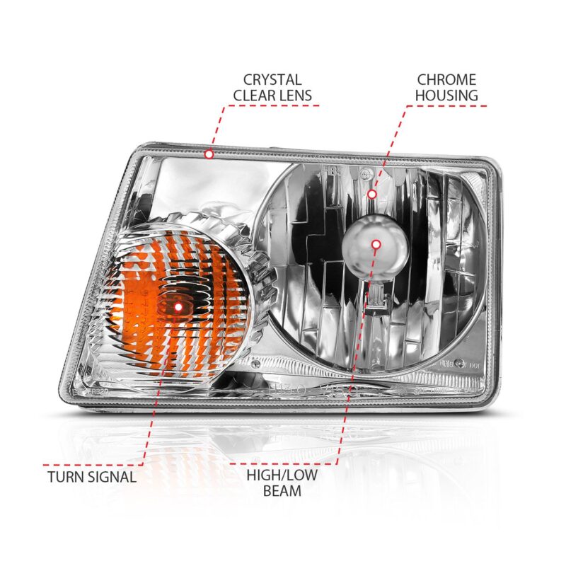 ANZO USA - Crystal Headlights - 111473