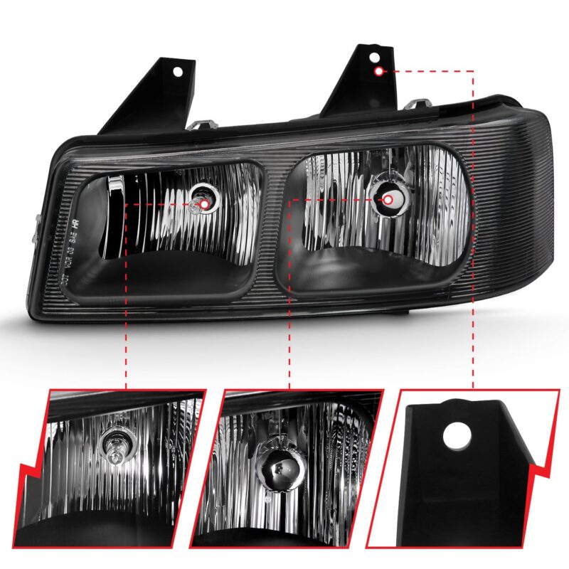 ANZO USA - Crystal Headlights - 111474