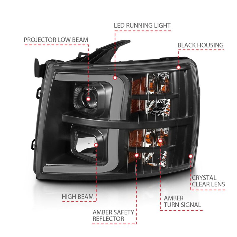 ANZO USA - Projector Headlights - 111480