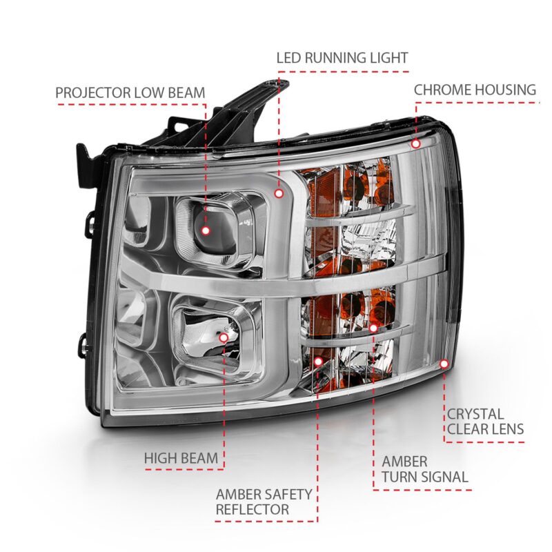 ANZO USA - Projector Headlights - 111481