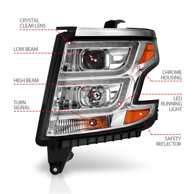 ANZO USA - Projector Headlight - 111493