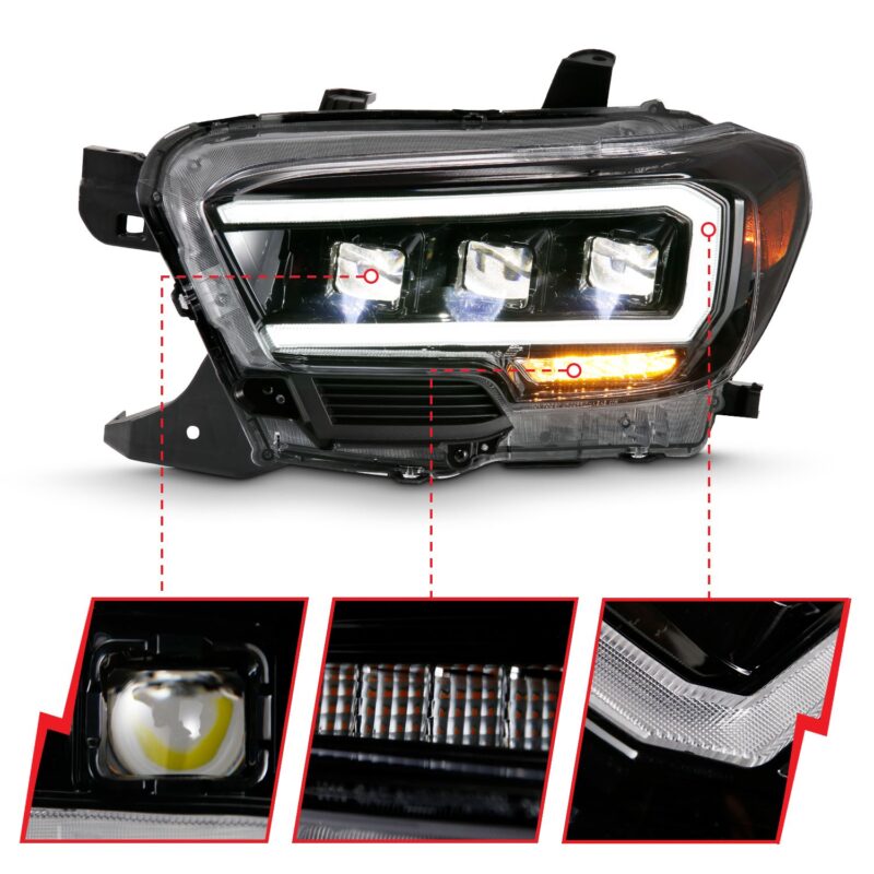 ANZO USA - LED Projector Headlight - 111496