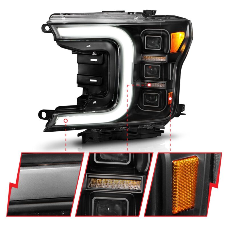 ANZO USA - LED Projector Headlight - 111519