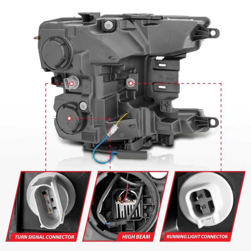 ANZO USA - LED Projector Headlight - 111520