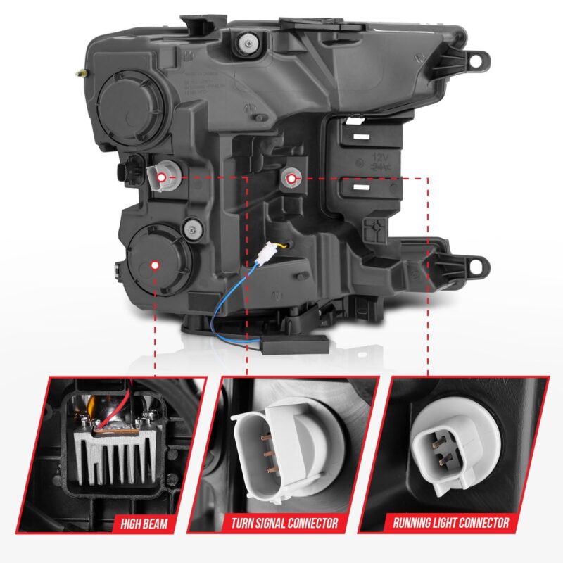 ANZO USA - LED Projector Headlight - 111521