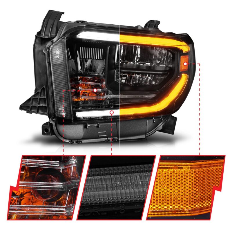 ANZO USA - LED Crystal Headlight - 111531