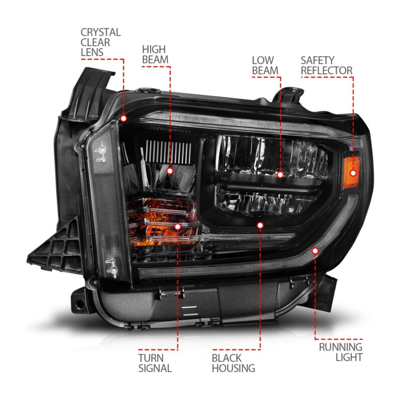 ANZO USA - LED Crystal Headlight - 111533